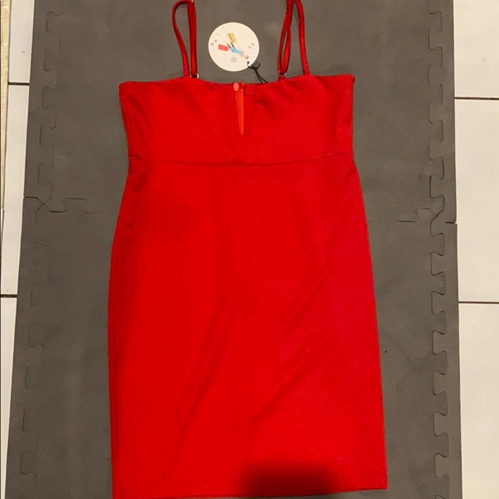 Red dress